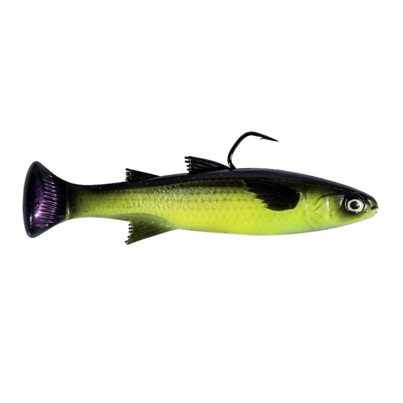 Zman Mulletron LT Soft Plastic Lure 6in Bayou Tiger
