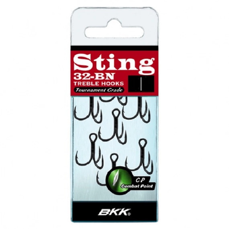 BKK Sting 32 Black Nickel Treble Hook 10