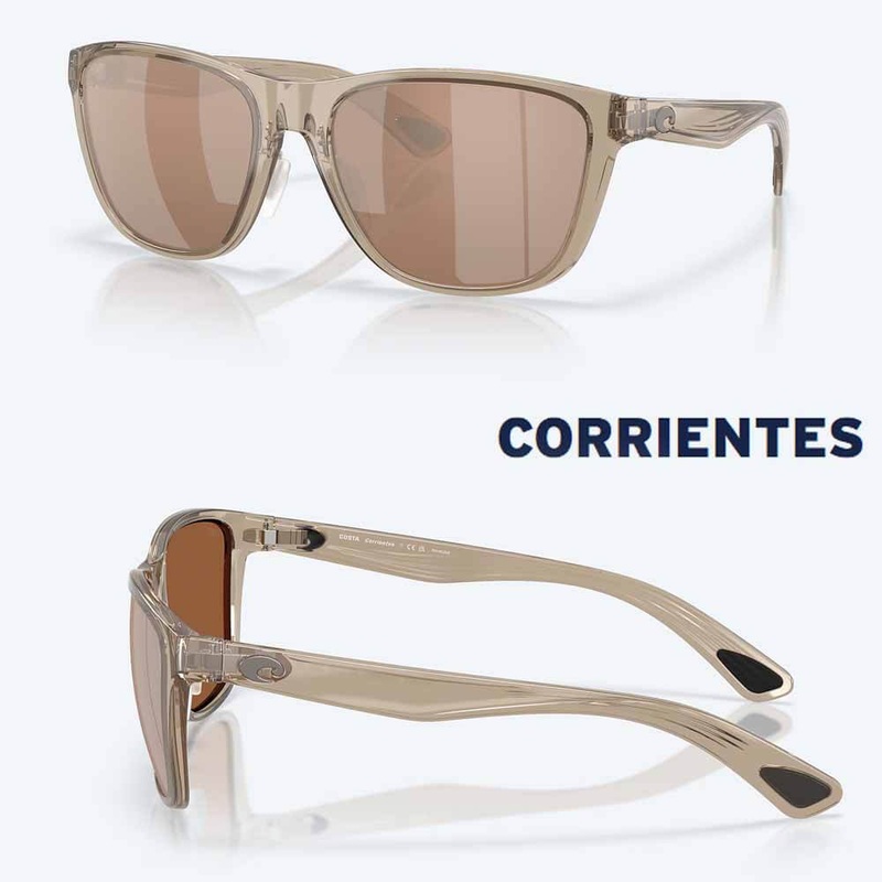 Costa Corrientes Sunglasses BLACK 580P GRAY