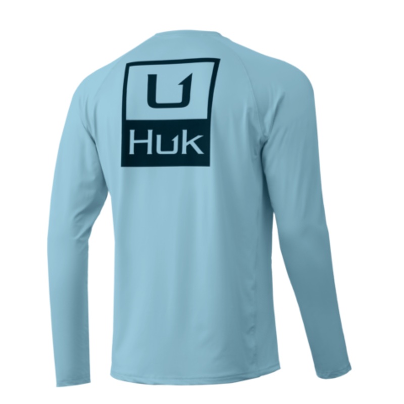 Huk Huk’d Up Pursuit LS Shirt H1200304 Barely Pink (665) Medium