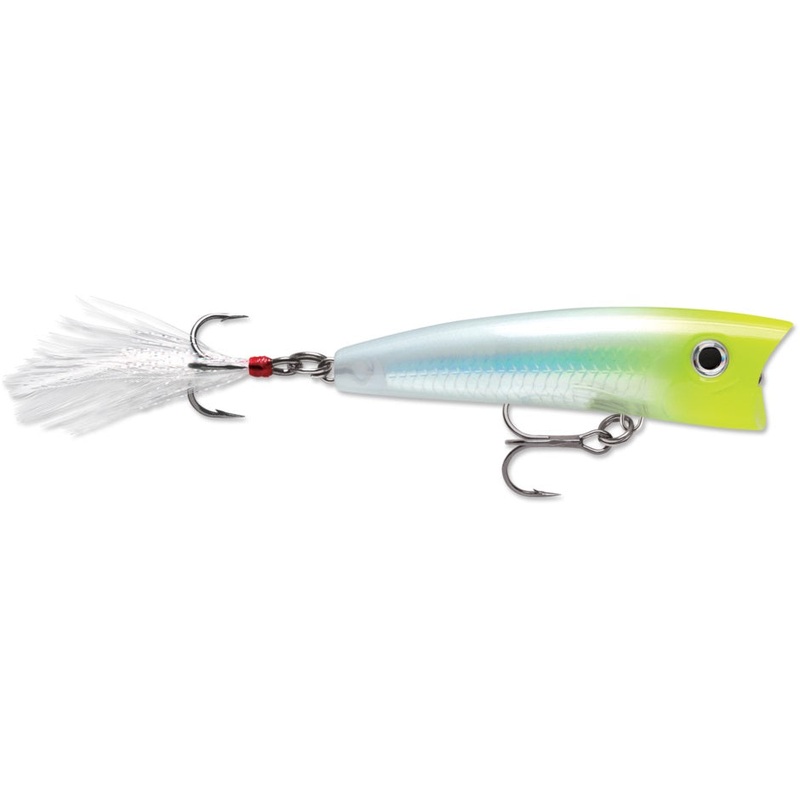 Rapala Xrap Surface Popper Lure 7cm Chartreuse Ghost