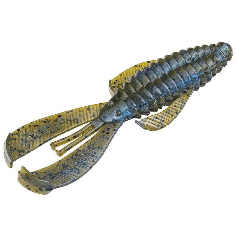 Strike King Rage Baby Bug 3” Blue Craw 9Pk