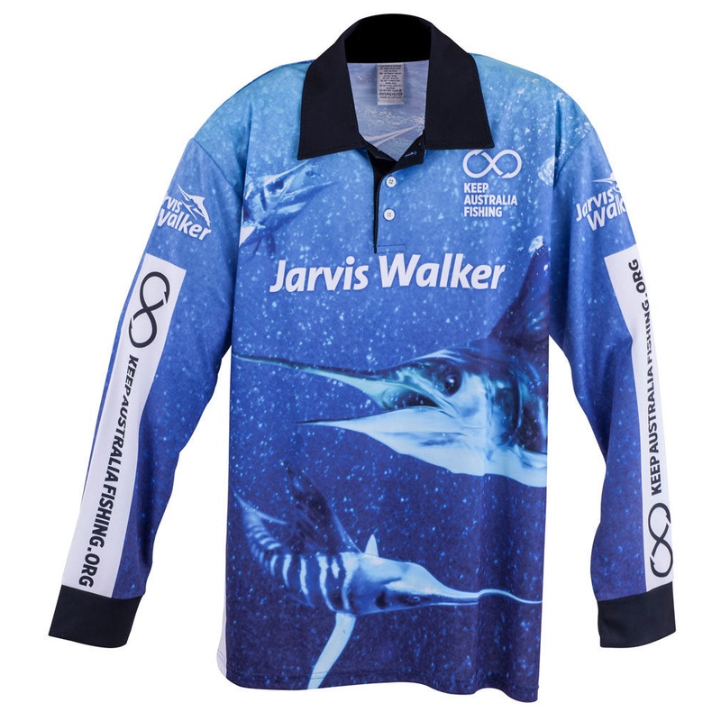 Jarvis Walker Tournament Long Sleeve Adult Fishing Shirt Large