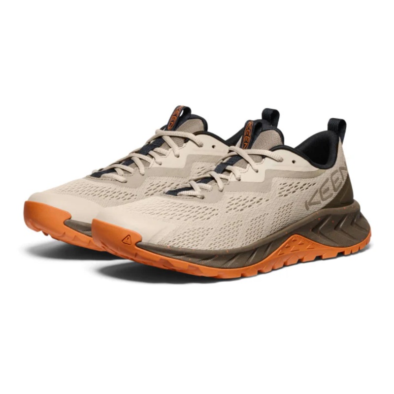 Keen Mens Versacore Speed Hiking Shoe 10 Plaza Taupe/Gold Flame