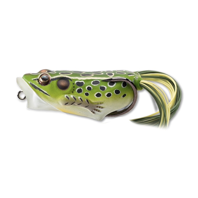 Live Target Hollow Body Popper Green/Yellow 3/8