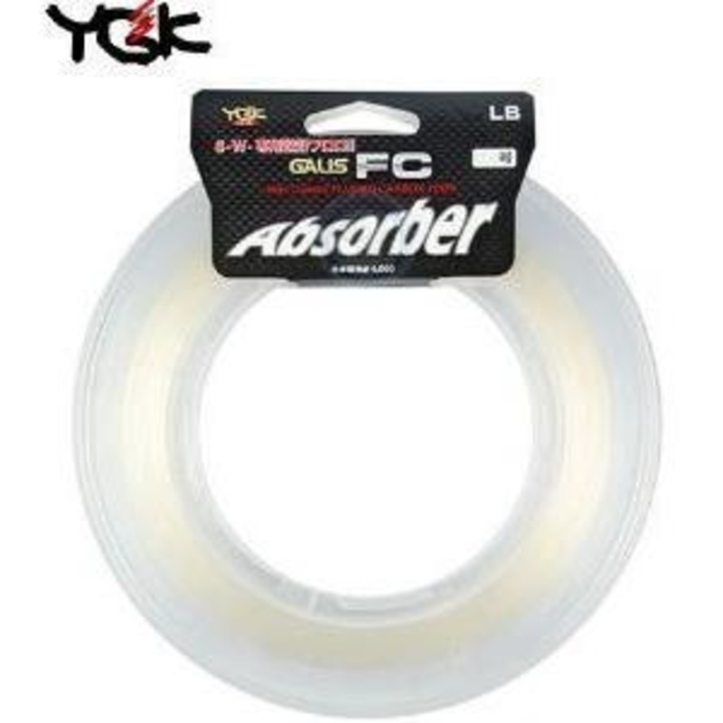 Monofilament Shockleader Fluorcarbon – YGK – Galis FC Absorber 70Lb (60m)