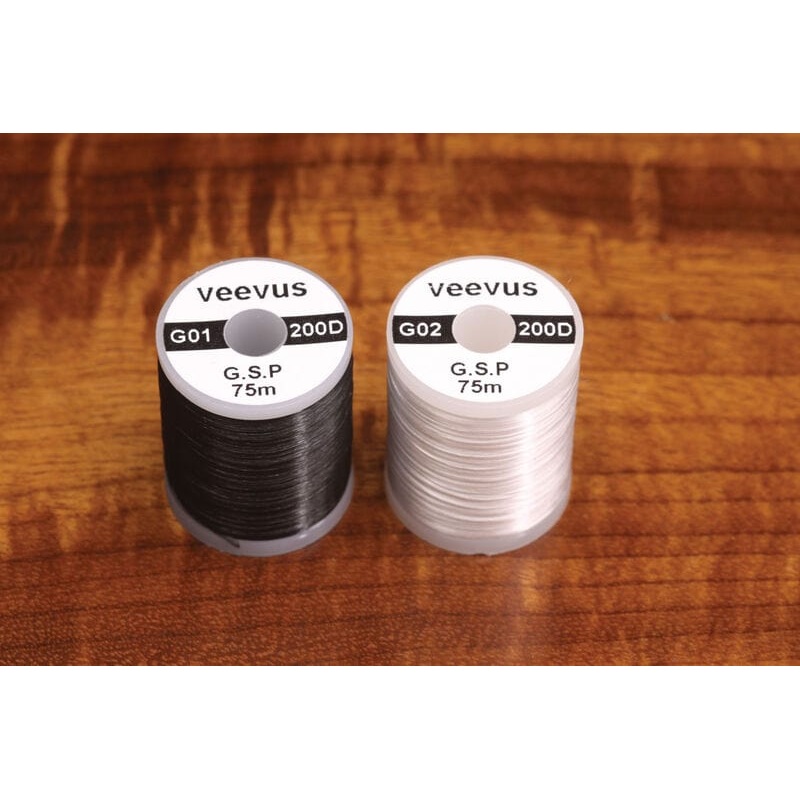 200 Denier GSP Veevus Thread Black