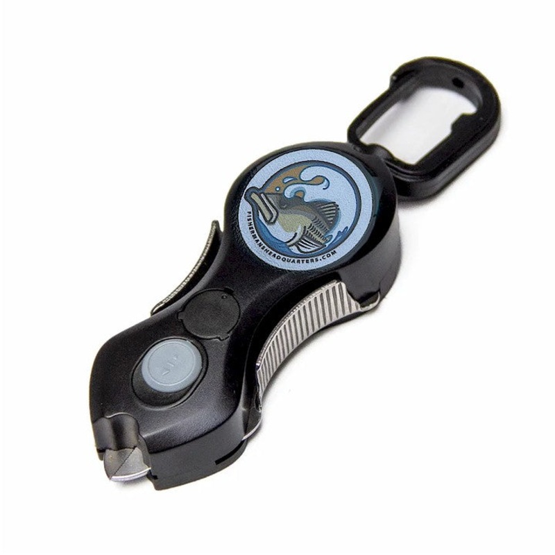 Boomerang Original LED Snip Retractable Fishing Line Cutter Fish Head Logo