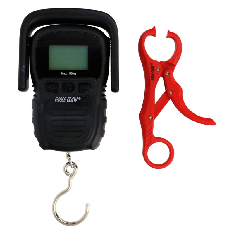 Eagle Claw Digital Scale With Fish Grip
