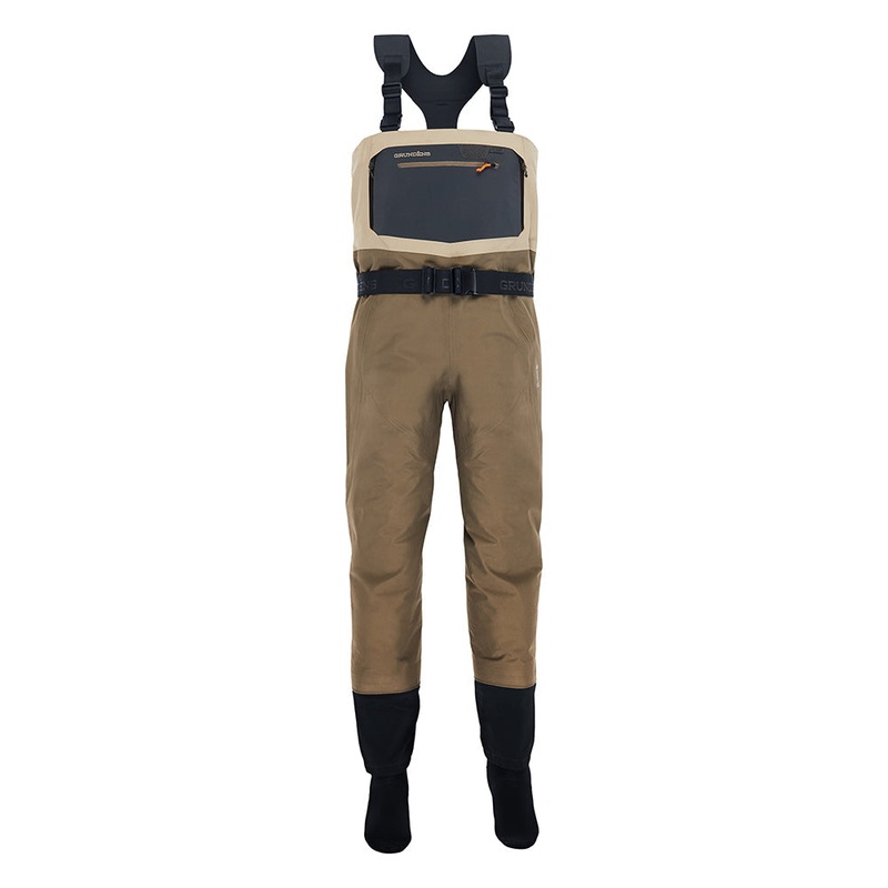 Grundens Boundary Stockingfoot Wader Stone/Otter Medium (9-11)