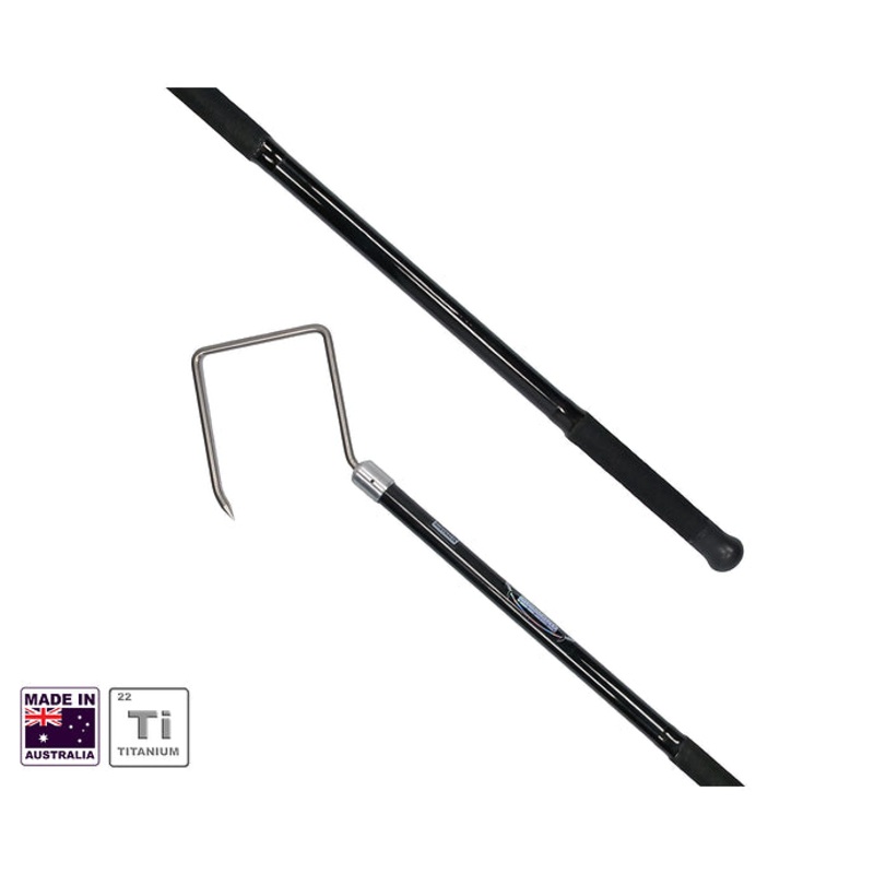 Hookem Titanium Diamond Gaff GFDT6-160 (Gape 6″, Length 1.6m)