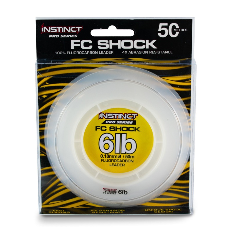 Instinct Pro Flurocarbon Leader 10lb – 50m