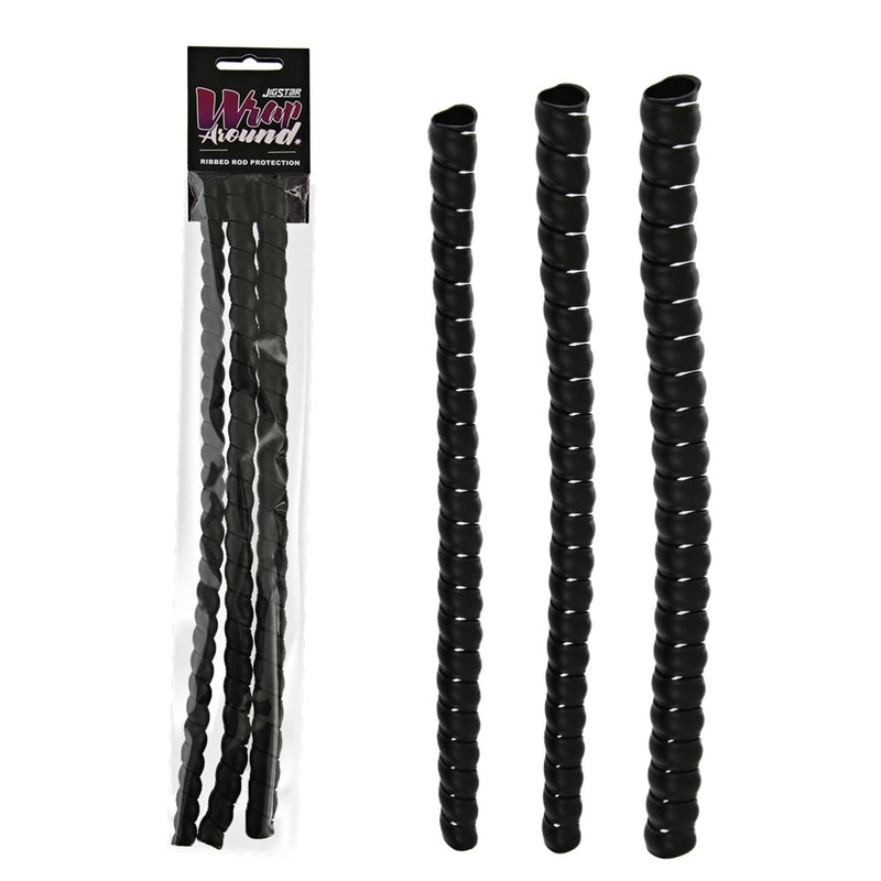 Jigstar Wrap Around Rod Protection Black