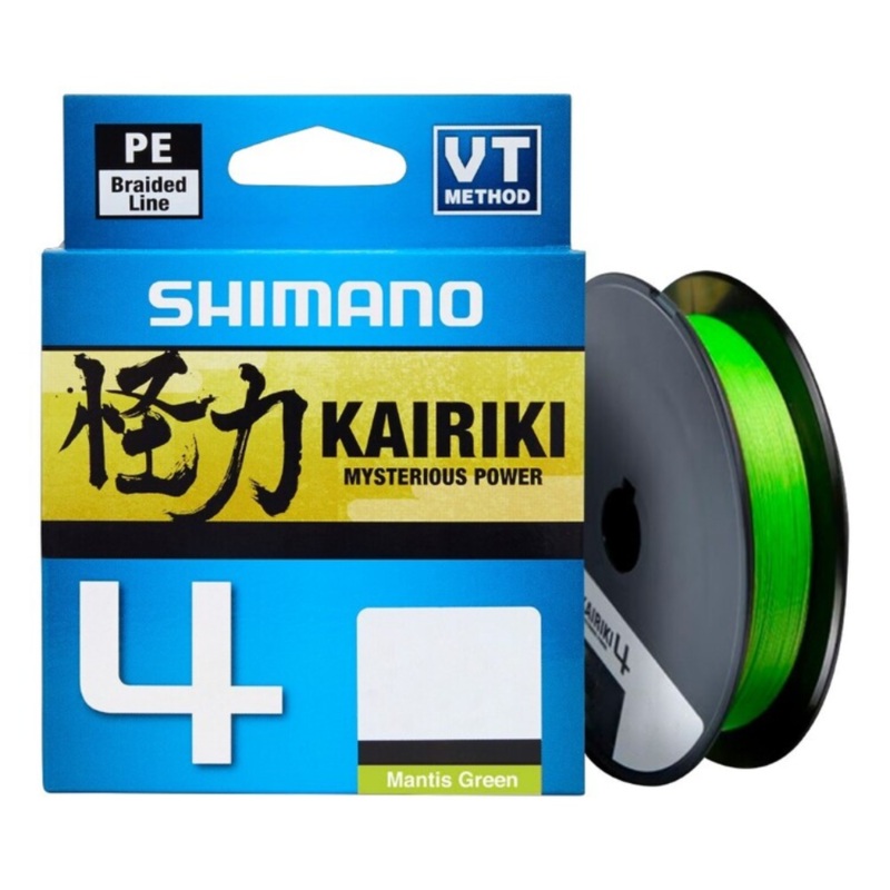 Shimano Kairiki 4 Braid 10LB/150M Mantis Green