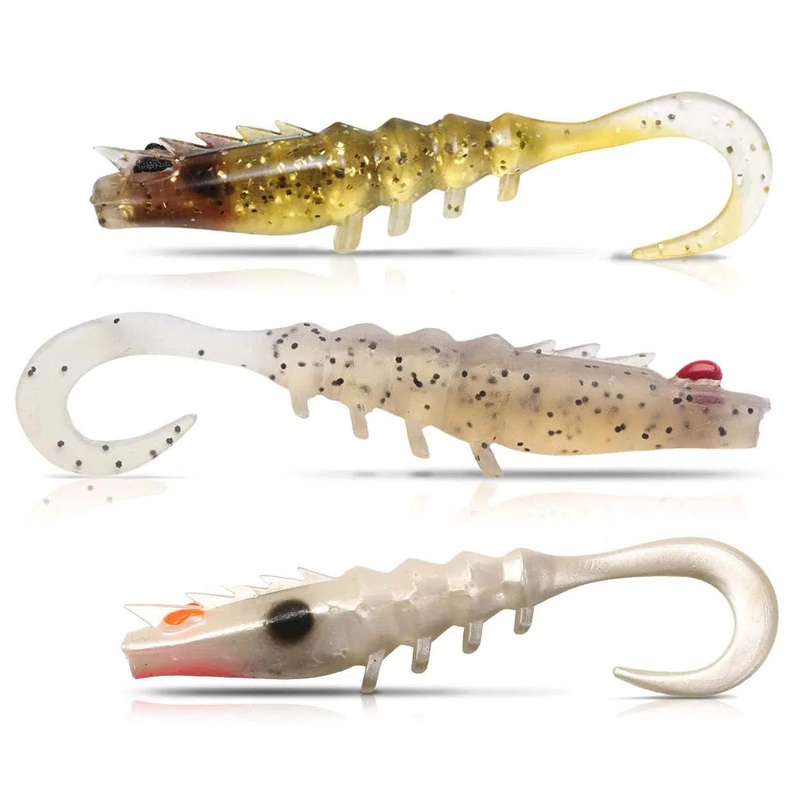 Squidgies Prawn Wriggler Tail 95mm Bloodworm