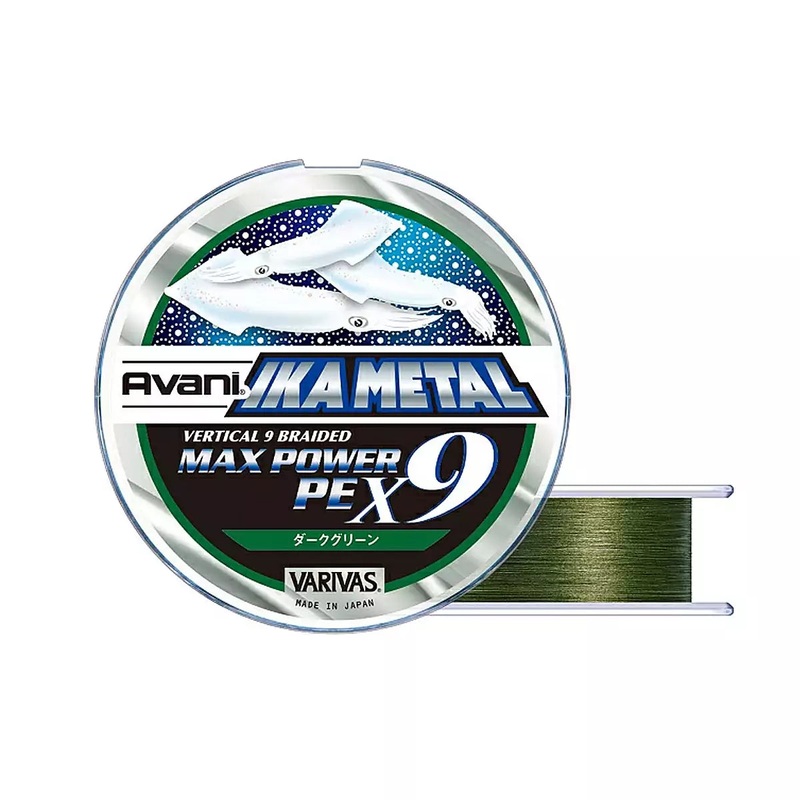 VARIVAS Ikametal Max Power PE X9 DG 200m #0.6-0.128mm-6.3kg