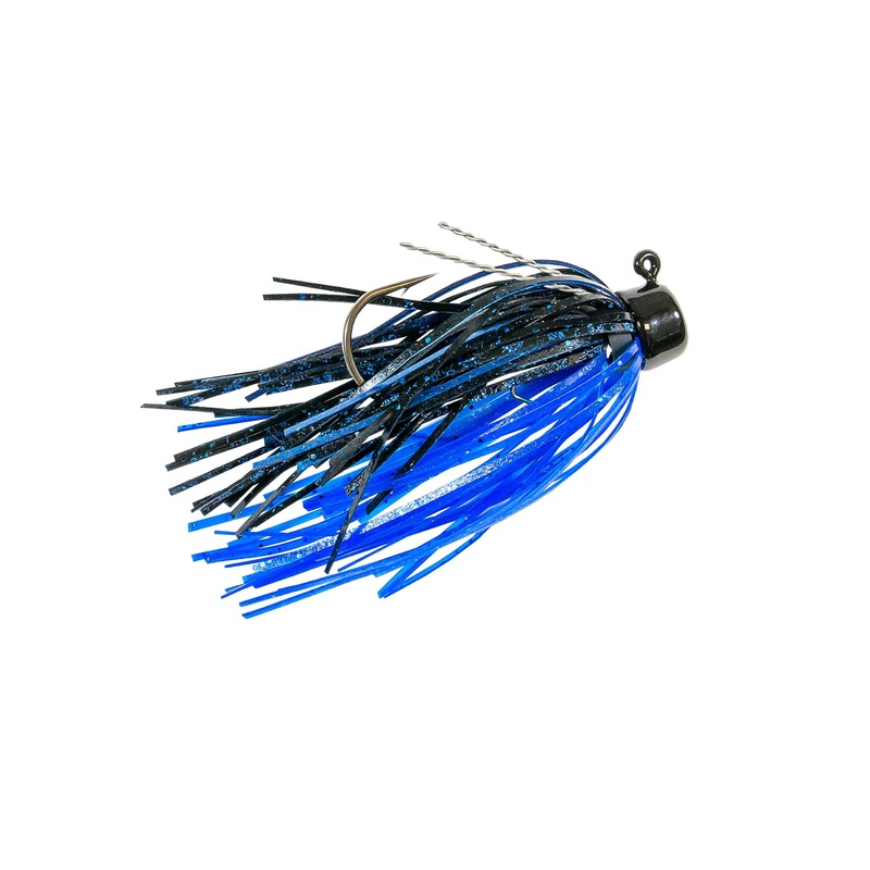 Z-Man ShroomZ Micro Finesse Jig 1/8oz Pack of 2 Black/Blue