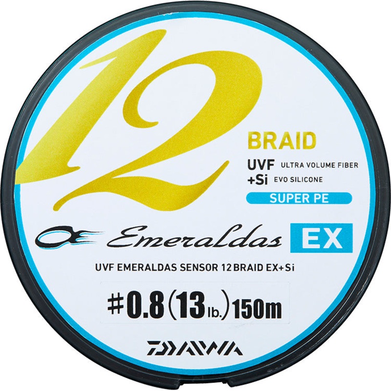 Daiwa UVF Emeraldas Sensor 12Braid EX+Si PE0.8-150m