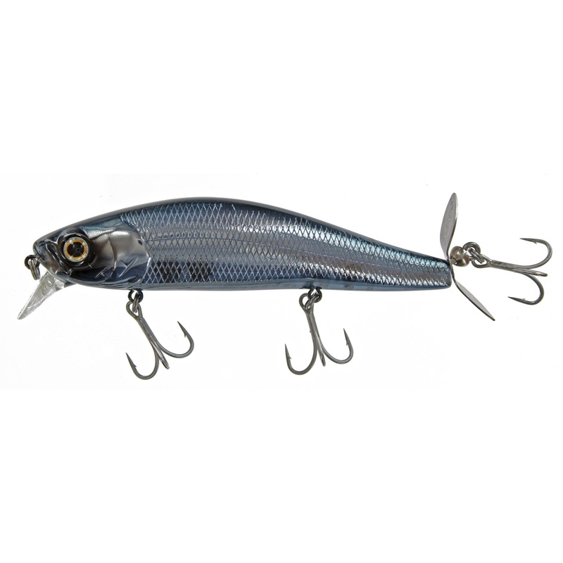 Deps Spiral Minnow Wakebait Blue Moon Galaxy