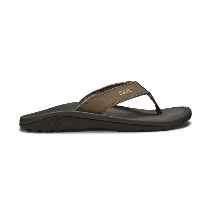OluKai Mens ‘Ohana Sandals-Banyan/Island Salt 9