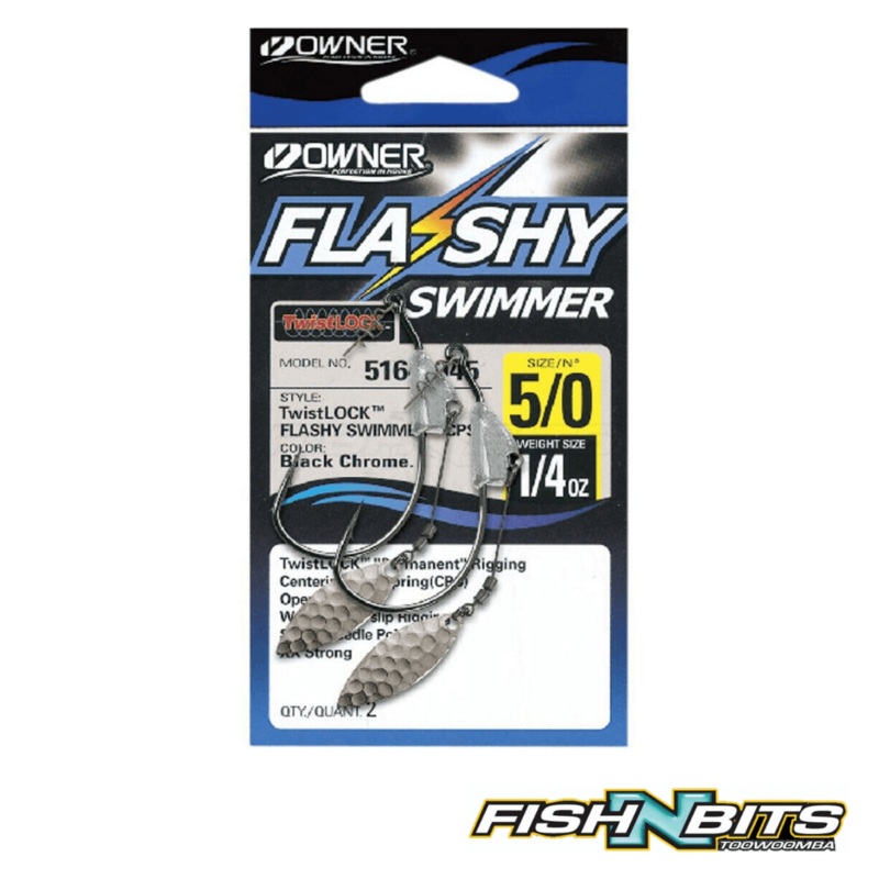 Owner – Flashy Swimmer 1/2oz 10/0