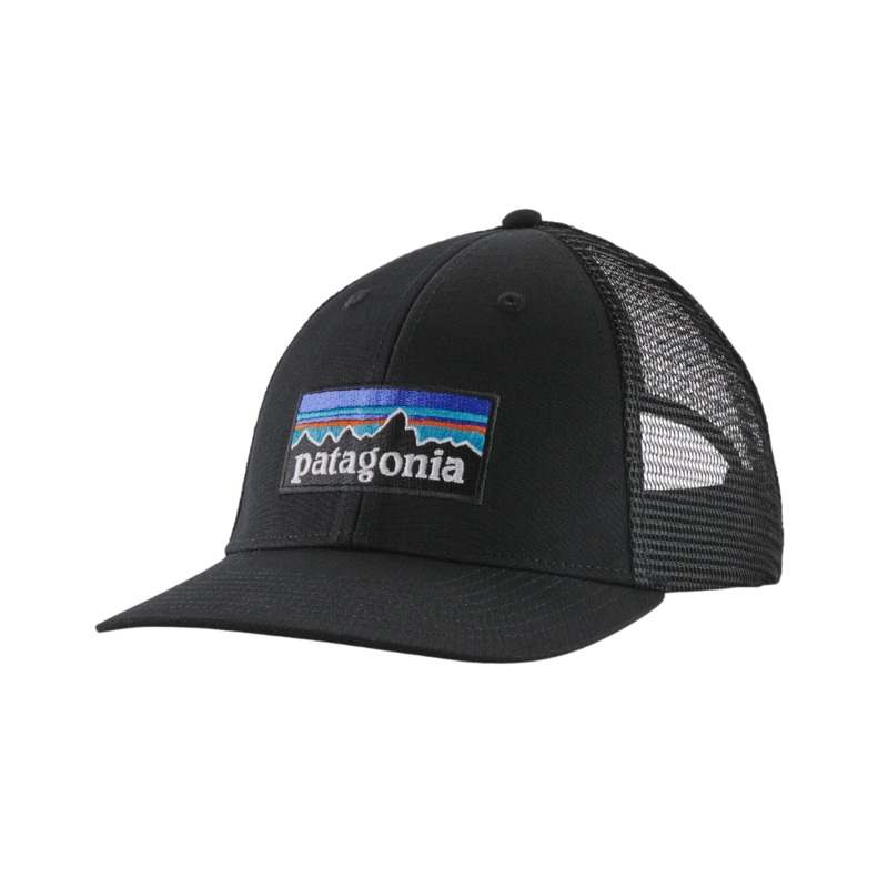 Patagonia P-6 LoPro Trucker Hat Black