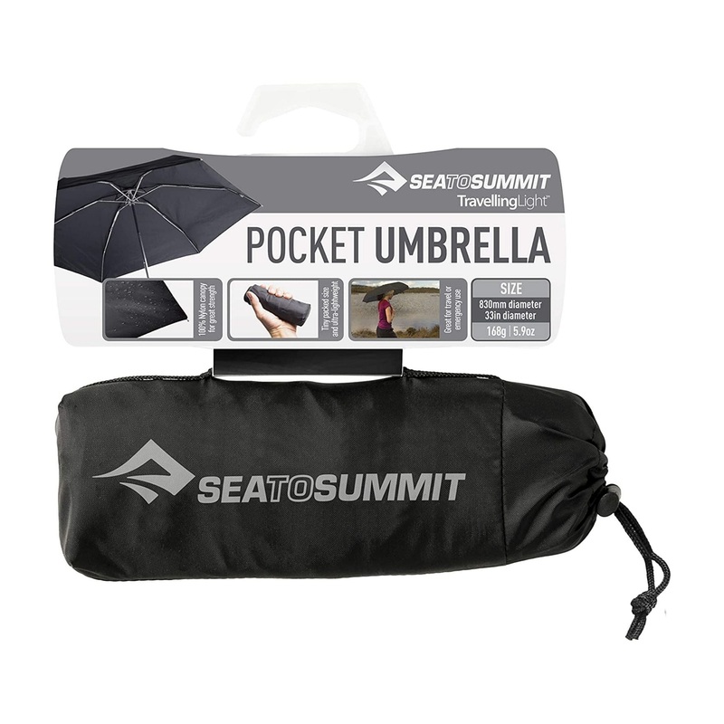 Sea to Summit Mini Pocket Umbrella Black