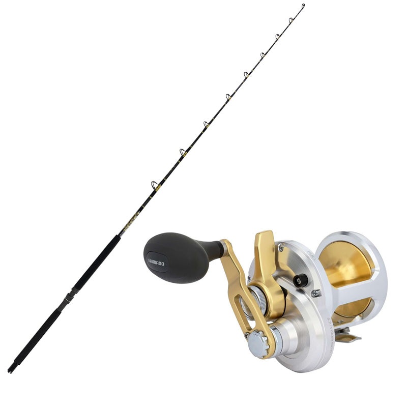 SHIMANO Talica 16 LD with CHAOS KC 20-40 7FT Composite Rod Combo CHAOS Gold