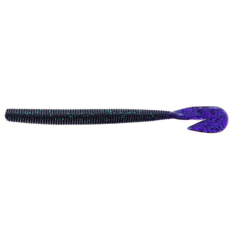 Zoom Mag U-V Speed Worm 7” Junebug 8Pk