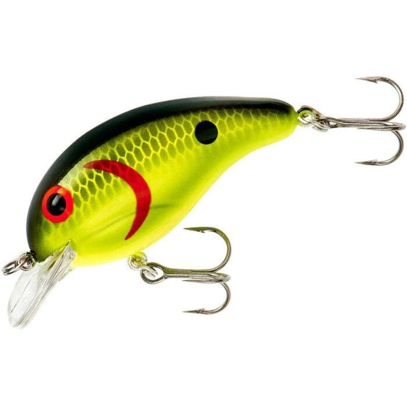 Bandit Crankbait Chartreuse Black Back 100