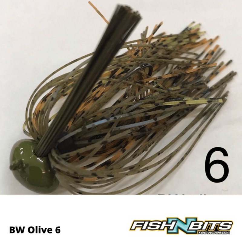 Bassman – Football Jigs 1 Black Copper 3/8oz