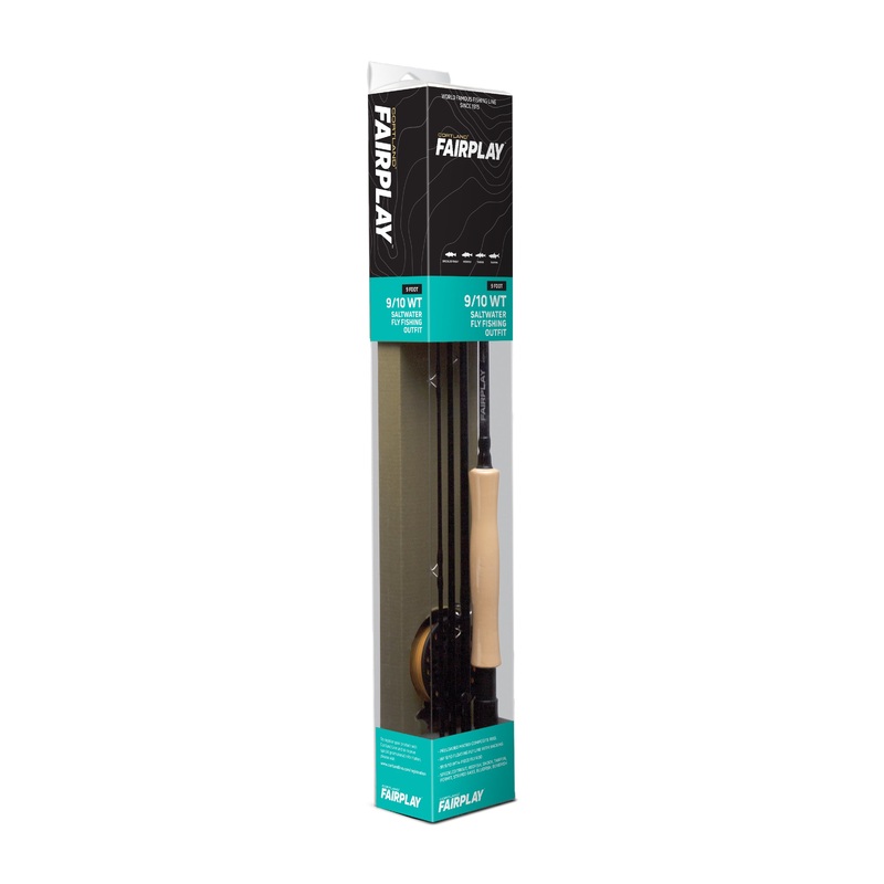 Cortland Fairplay Saltwater Fly Fishing Outfit – 9/10wt 9ft 9/10 WT