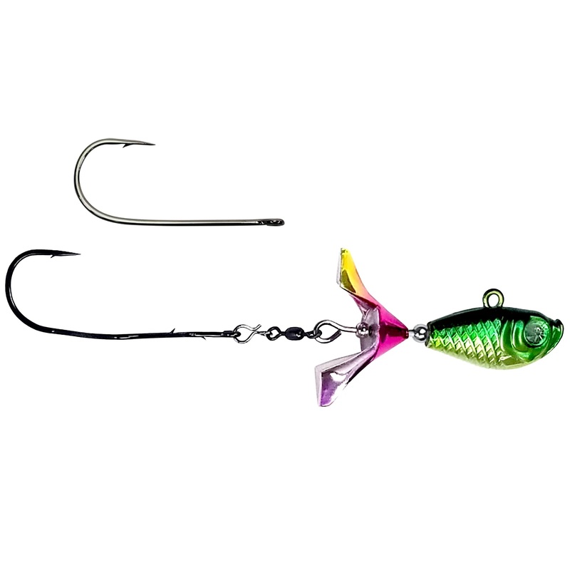 Kalin’s Google Eye Tungsten Search Bait 1/4oz Chartreuse