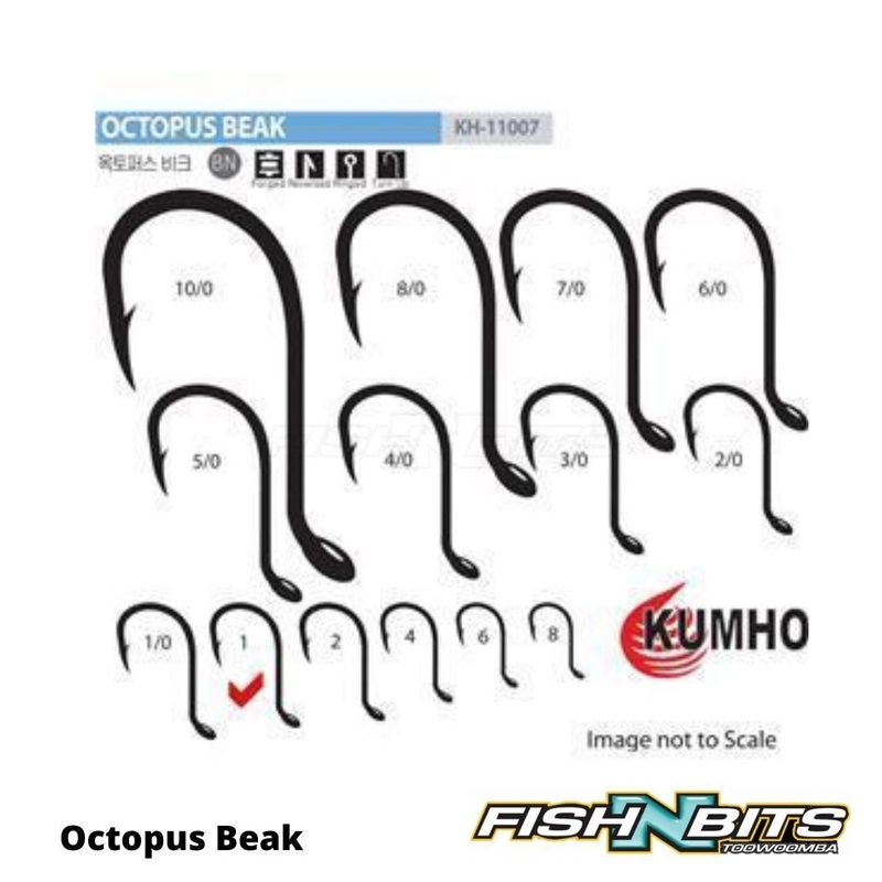 Kumho – Octopus Beak Black Nickel 8/0
