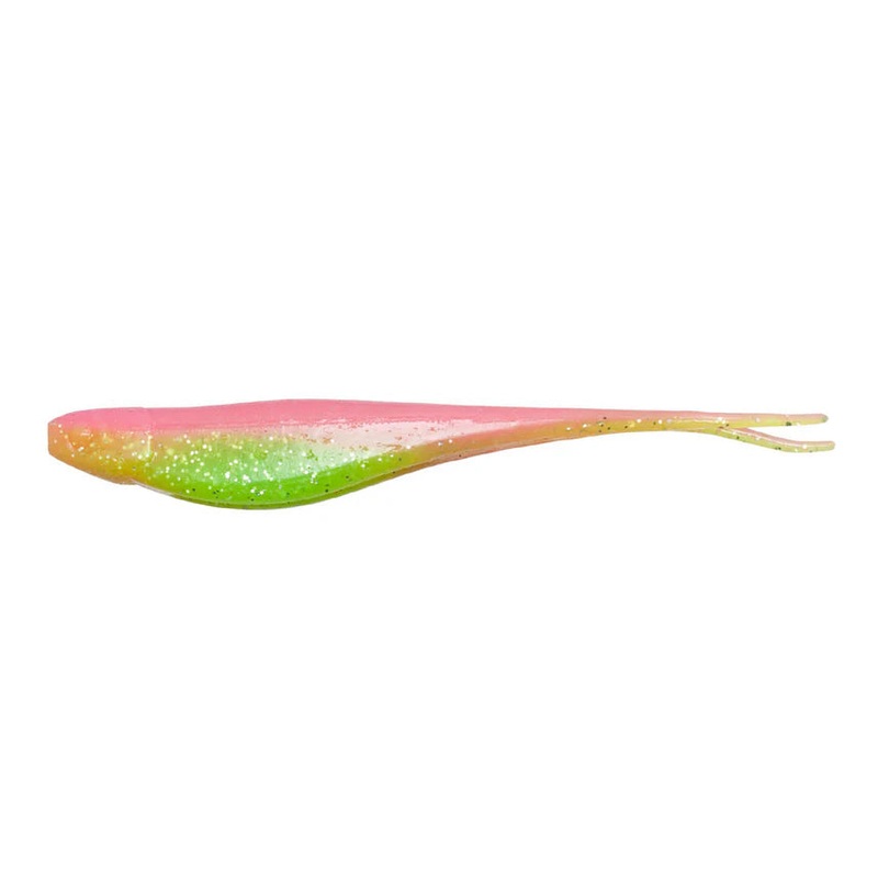 Zman Jerk Shadz Soft Plastic Lure 6 Electric Chicken