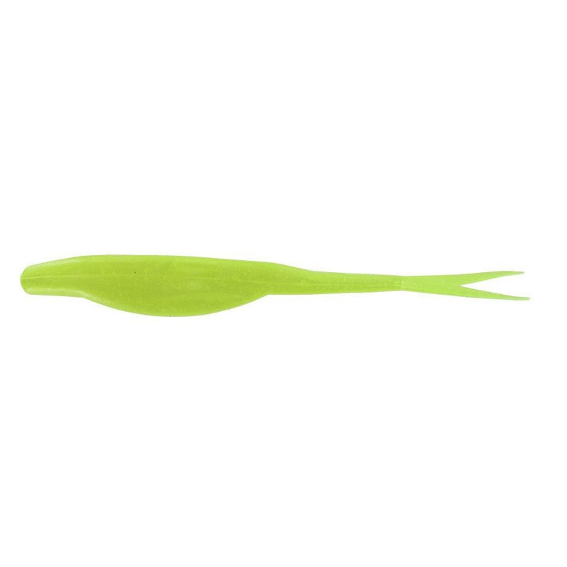 Zoom  Super Fluke Jr Chartreuse Pearl 10pk