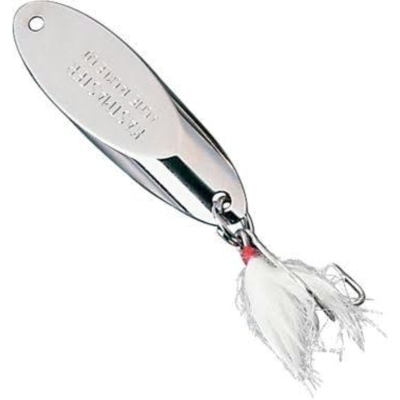Acme Kastmaster Lure Treble Hook W/ White Bucktail 1/2oz