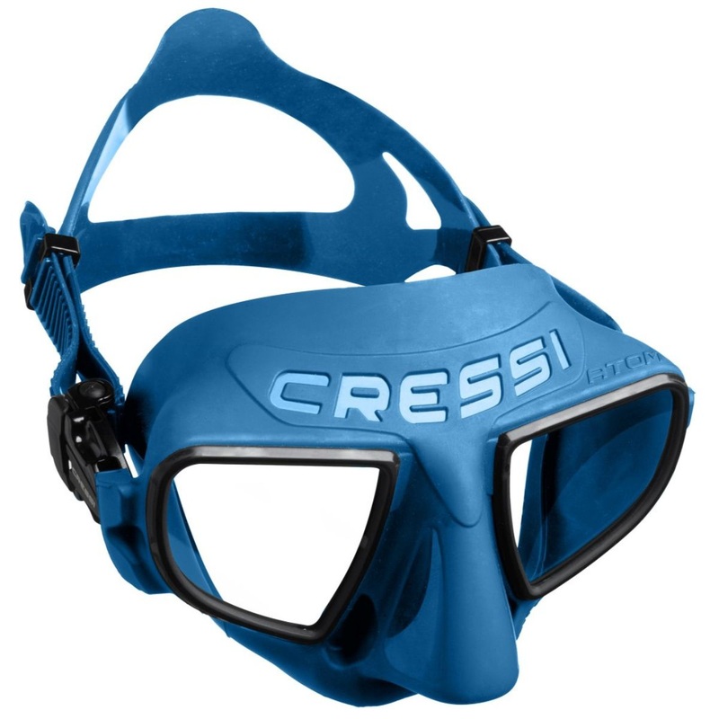 Cressi Atom Mask Blue Metal / Black