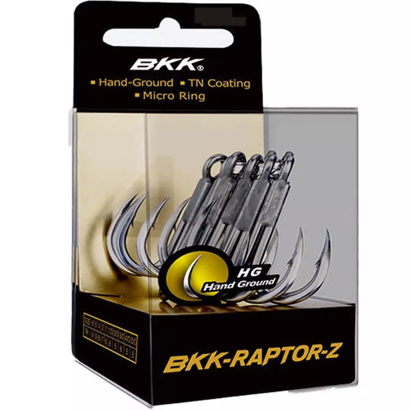 Hameon Triple BKK Bkk-Raptor-Z #3/0 – 5 pcs
