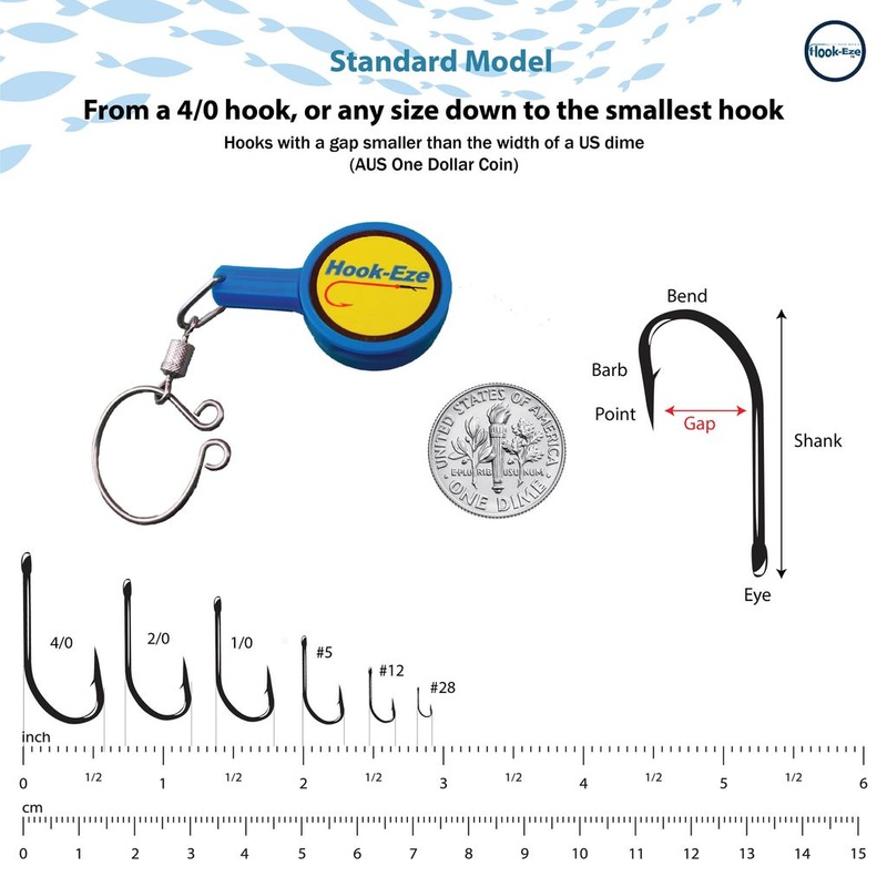 HOOK-EZE KNOT TYING TOOL (TWIN PACK) Large RED