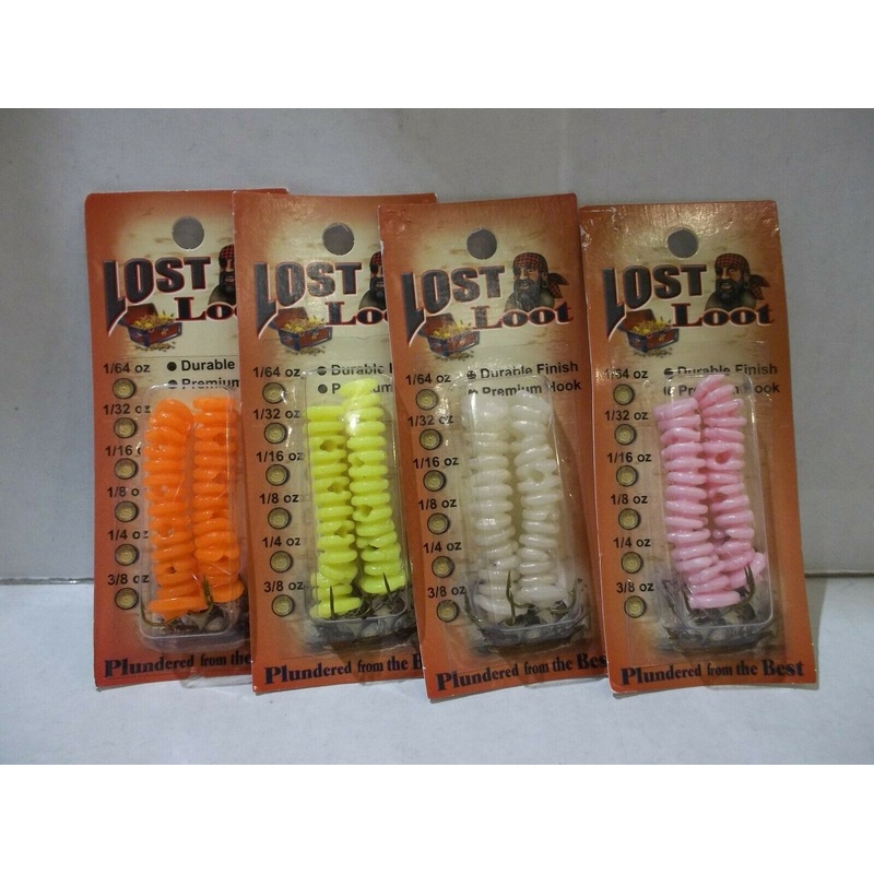 Lost Loot Catfish Dip Worm Rigged