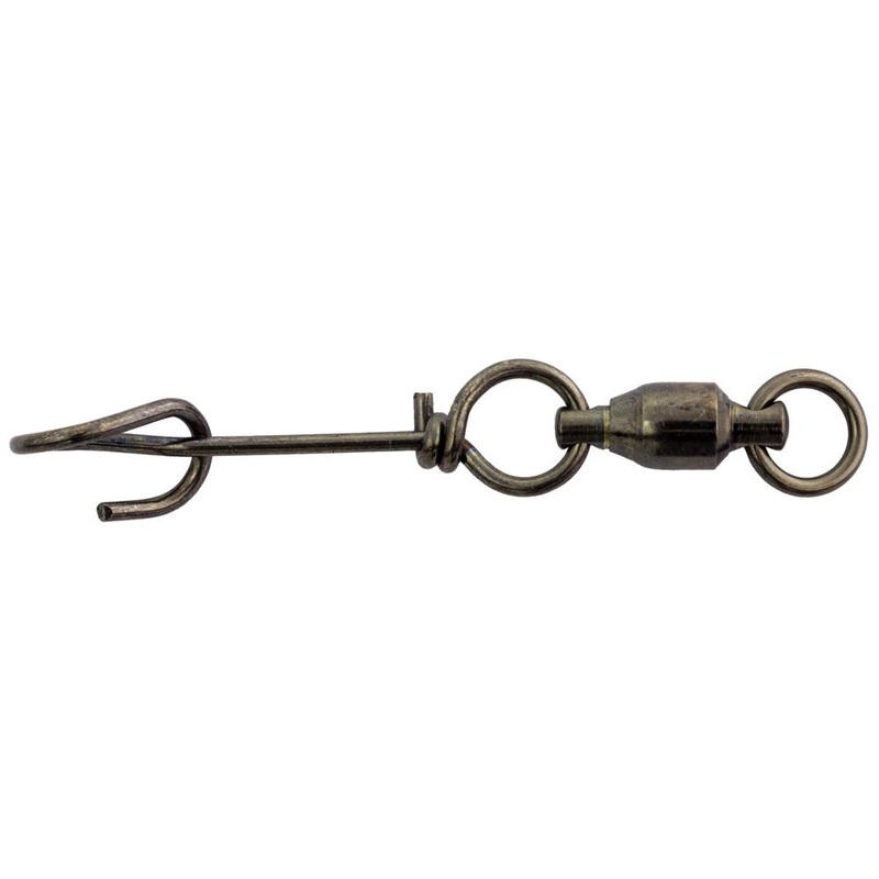 Mustad Fastach Clip with Ball Bearing Swivel 0