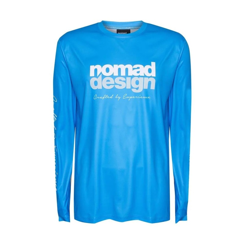 Nomad Predator Tech Fishing Shirts S ULTRAMARINE