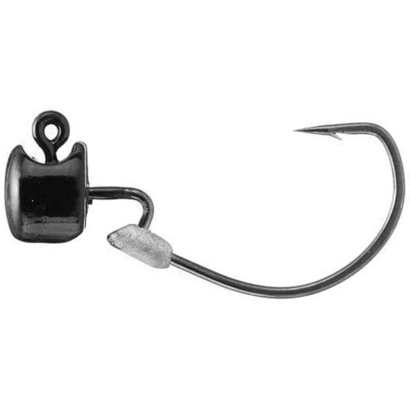 Z Man Nedlockz EWG Jig Heads 4pk 1/15oz Green Pumpkin