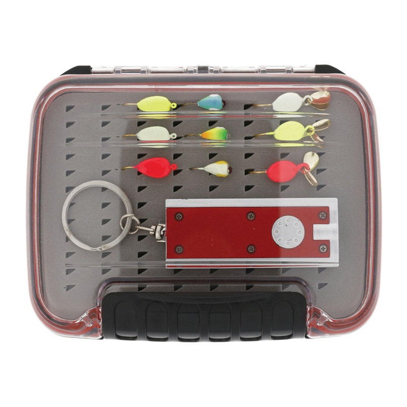 Eagle Claw Bling Bling Ice Jig Kit With Jig Box