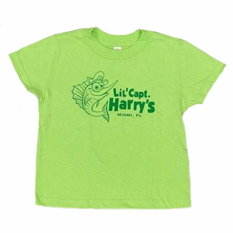 Lil Capt Harry’s Green Cotton T Shirt 2T