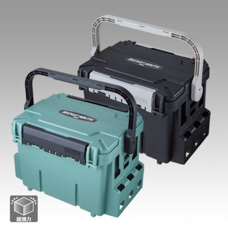 MEIHO VERSUS BUCKET MOUTH BM-7000 Tackle Box Green