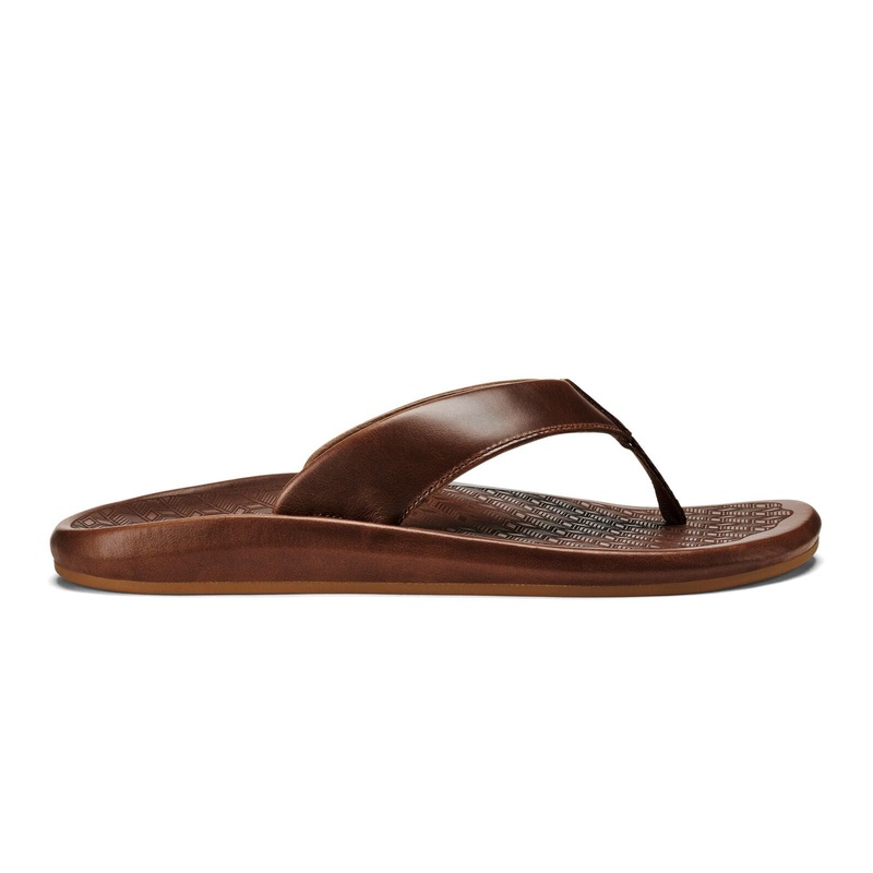 OluKai ILIKAI MENS SANDALS-TOFFEE/TOFFEE 9