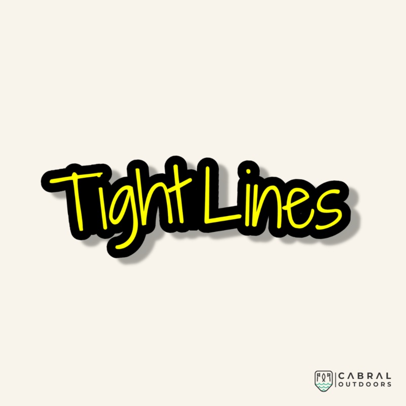 Tight Lines-2 Sticker
