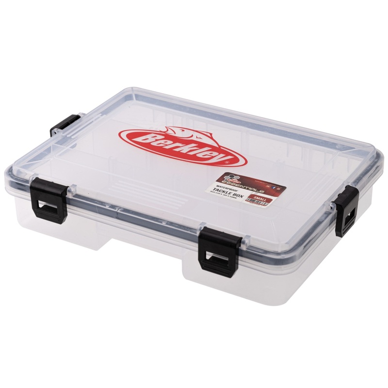 Berkley Waterproof Tackle Box LARGE CLEAR